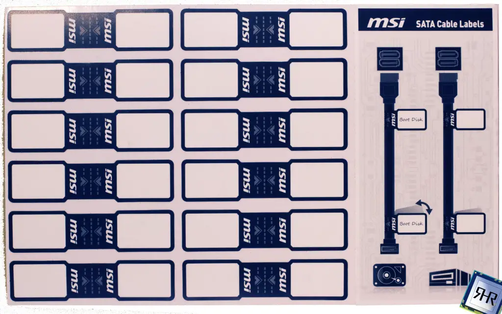 stickers 1024x641 - MSI Z97 MPOWER Unboxing
