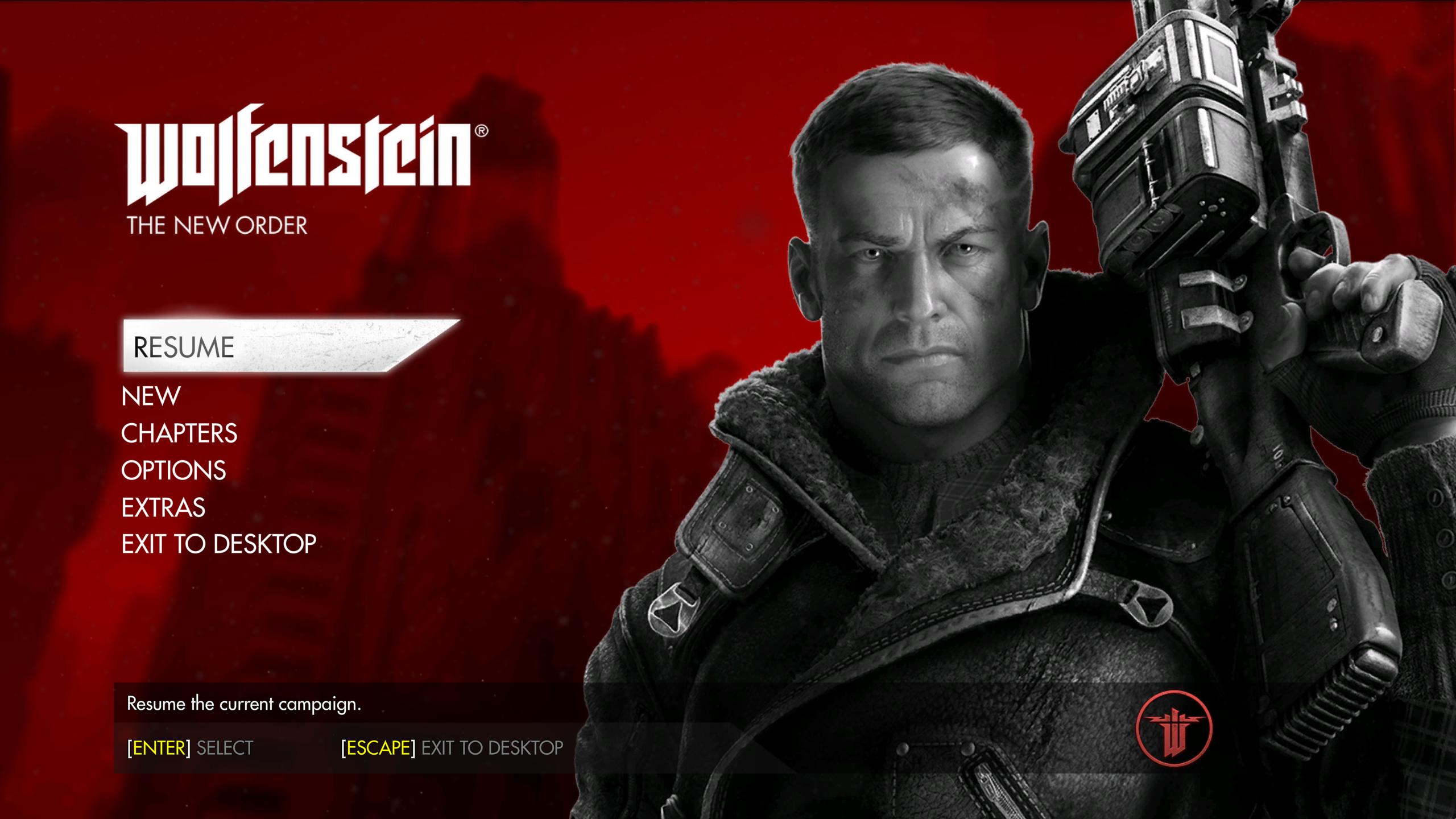 Wolfenstein: The New Order, Steam Game