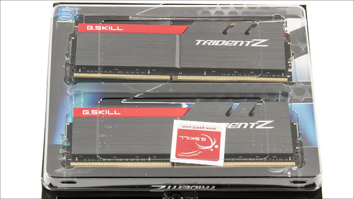 Gskill TridentZ DDR4-3400 16GB Kit 11 open