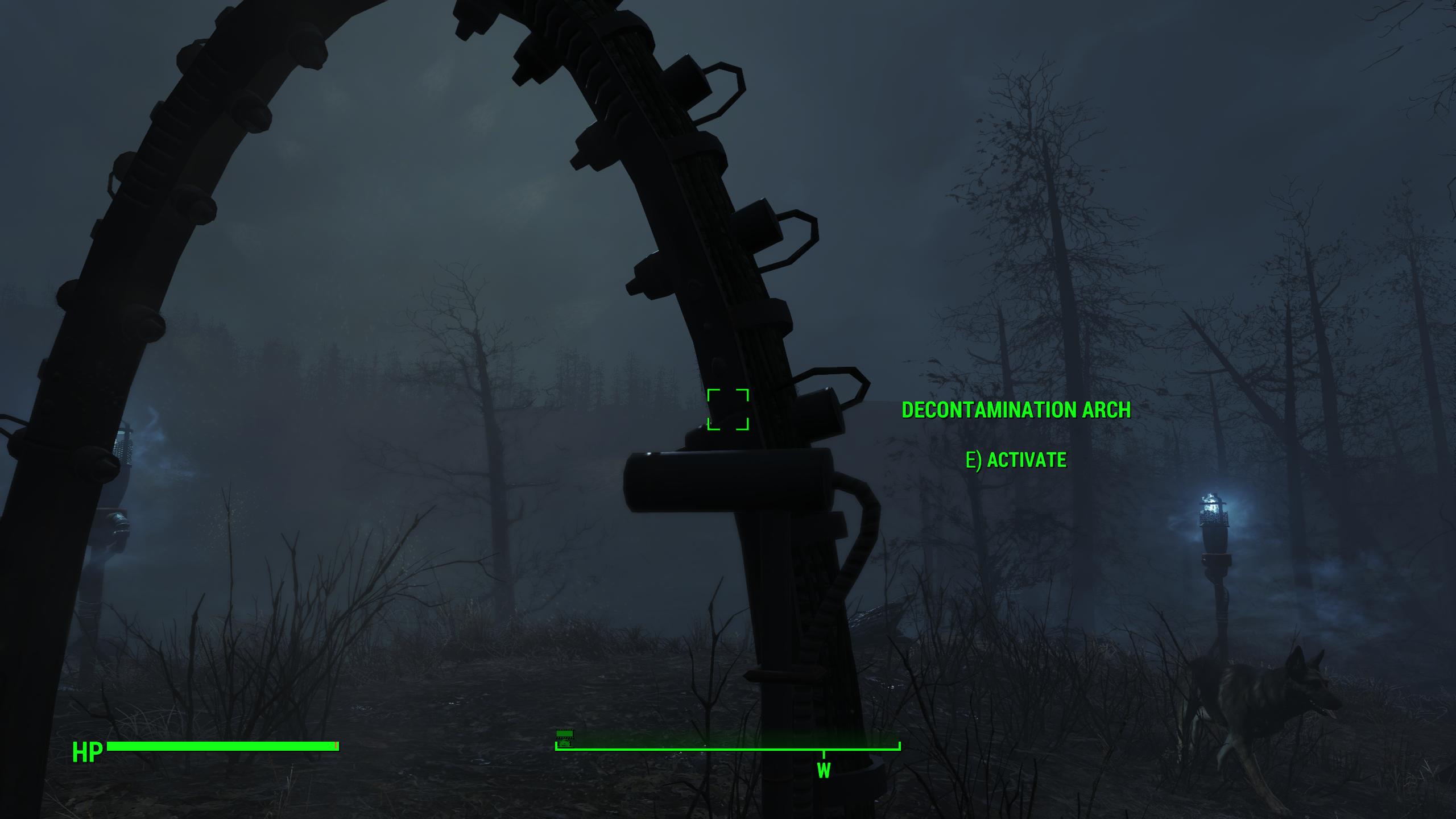 Fallout 4 арка для снятия радиации где