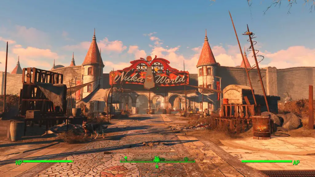 Dlc world. Fallout 4: Nuka-World. Нюка ворлд фоллаут 4. Fallout 4 - Nuka World DLC. Fallout 4 Nuka-World обои.