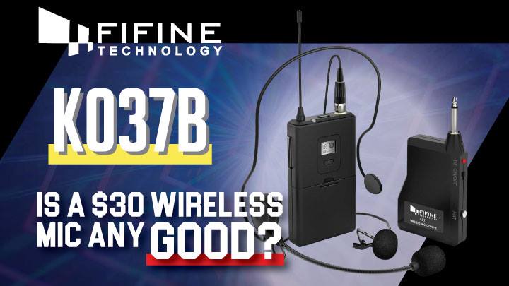 FIFINE Wireless Microphone System, Wireless Microphone Set with  Headset/Lavalier Lapel Mics, Beltpack Transmitter/Receiver,Ideal for  Teaching