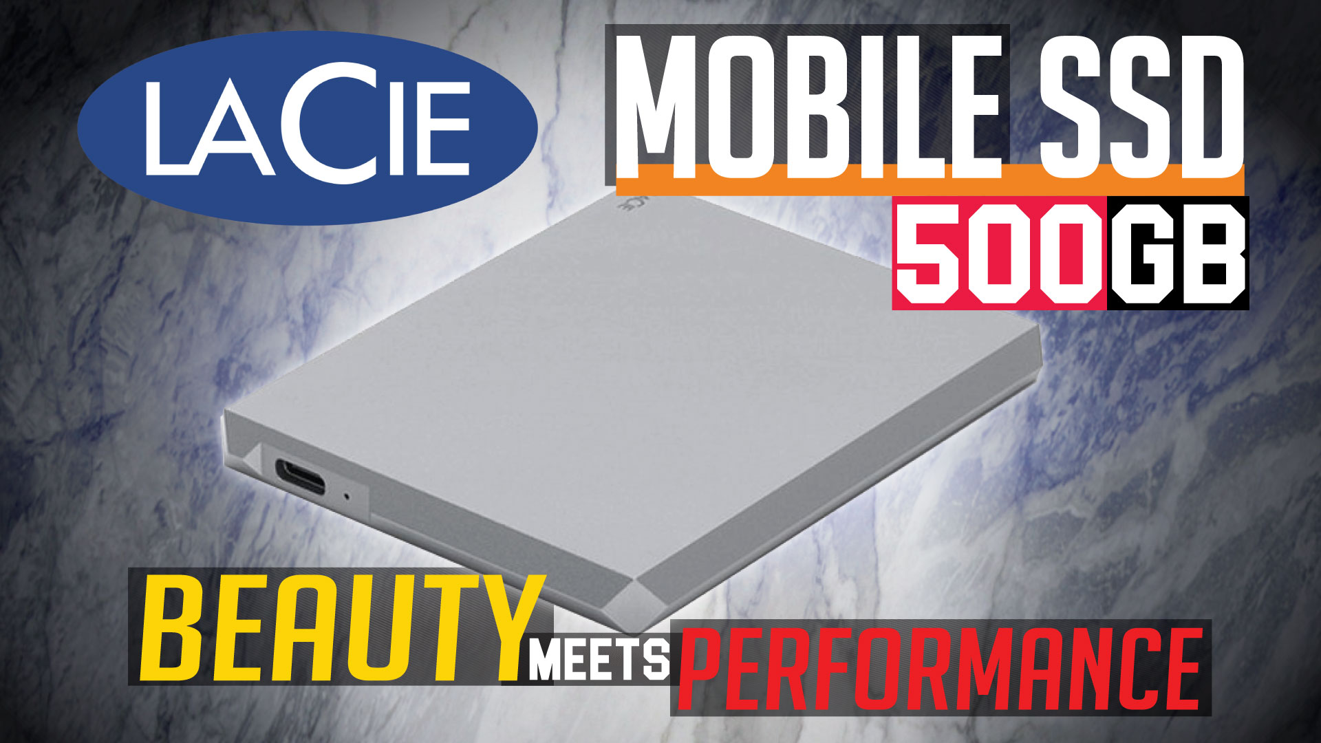 konstruktion Drik vand Modsatte LaCie Mobile SSD 500GB Review | Real Hardware Reviews