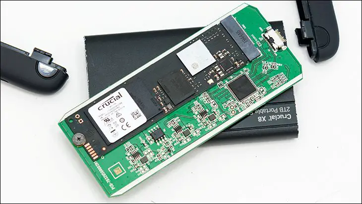 Crucial X8 1TB 2TB Portable SSD USB 3.2 External Solid State Drive