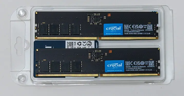 Crucial DDR5-5200 CL42 Review