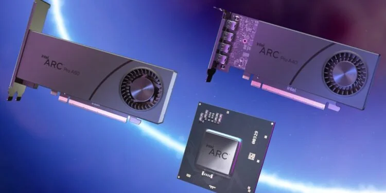 Intel Unveils New Intel Arc Pro A60 and Pro A60M GPUs for Professional Workstations