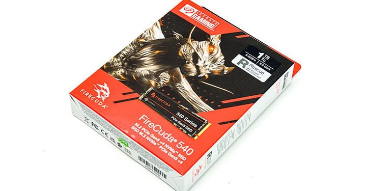 Seagate FireCuda 540 1TB Review 1 Seagate FireCuda 540 1TB Review