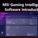MSI Gaming Intelligence Software